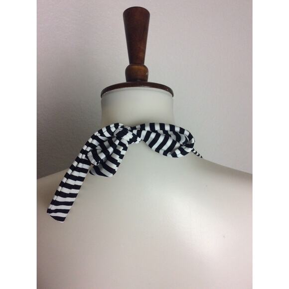 Relax Tommy Bahama Bikini Top Polka Dot Striped Swimwear - Picture 5 of 6